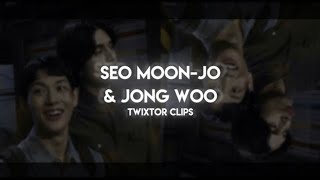 moonjo and jongwoo twixtor clips 60fps / strangers from hell