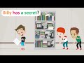 The secret Billy keeps from Lucas - Animated English Funny Story - Lucas English