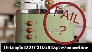 Delonghi ECOV 311 GR Espressomaschine – Das Zeug zum Staubfänger?