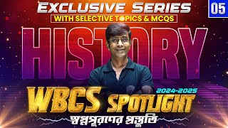 WBCS Prelims 2024 History Part 5 | Selective Topics & MCQs | WBCS 2024 History | WBPSC Wallah