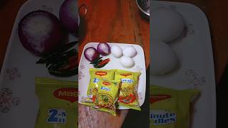 Maggi Fry Recipe! || How to make egg fried maggi|| Egg maggi fry #shorts #viralshorts #youtubeshorts