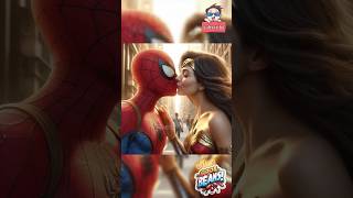 Spiderman vs Thanos 💥(Spiderman's love story) #trending #marvel #dc #shorts #spiderman