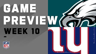 Philadelphia Eagles vs. New York Giants | NFL Week 10 Game Preview