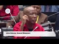 Julius Malema Questioning General Mkhwanazi. Dropping Explosive Secret Files
