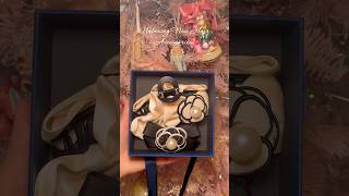 Unboxing the hair accessory of ‘25 #hairbows #hairclip #hairaccessories #christmas #chanel #unboxing