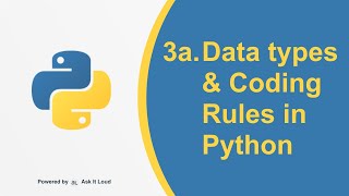 Python Day 3-Python All DataTypes and Rules to code in python