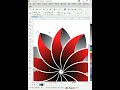 how to design flower 🌺 in coreldraw coreldraw tutorials graphicdesgin logo coreldraw