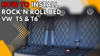 HOW to install Rock'n'Roll Full width Bed in VW Transporter