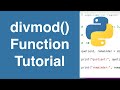 divmod() Function | Python Tutorial