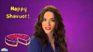 Happy Shavuot from Kat Dennings!