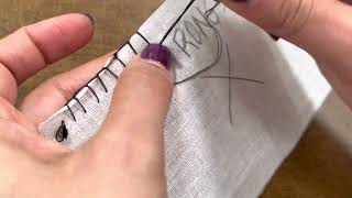 How to Sew the Blanket Stitch