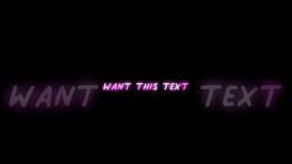AE like text tutorial at 80 subs