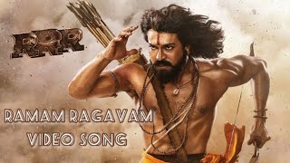 Rise of Ram | Ramam Ragavam full video song  | RRR | ram charan | ntr | ss rajamowli | maruthi arts