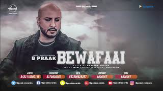 Bewafaai (Callertune Code)| Full Song | B-Praak | Gauahar Khan | Jaani | Speed Classic Hits