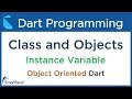 Dart Class, Objects, Instance and reference Variable example. Dart Tutorial for Flutter #8.1