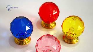 亚克力，金色，银色，您喜欢哪一种颜色呢？Knob for glass lid , Arcylic sliver \u0026 Golden .Which one do you like ??