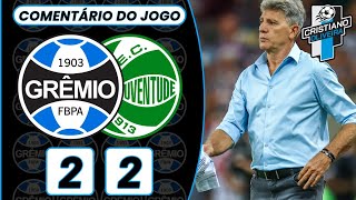 🔵⚫️⚪️ GRÊMIO PASSA VERGONHA CONTRA O JUVENTUDE E REBAIXAMENTO ASSUSTA