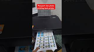 How to Passport size photo printing best printer Canon G570 6 Color printer Photo print Speed Test