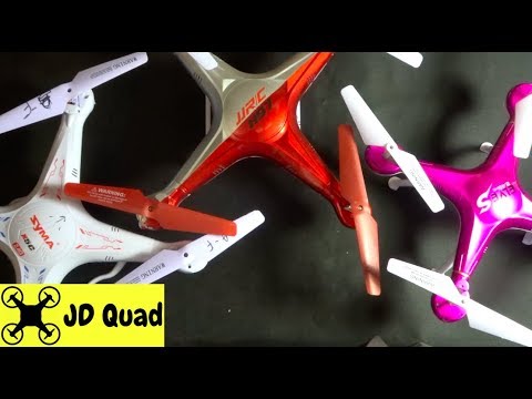 Basic Quadcopter Drones For Beginners, Syma + JJRC - YouTube