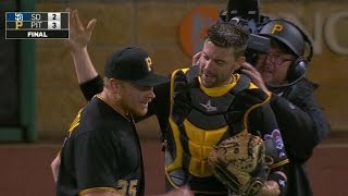 SD@PIT: Melancon fans Solarte for the final out