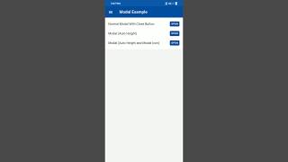 Ionic 4 Modal Demo [ Tutorial Coming Soon ]