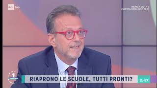 Riapertura scuole: le regole per insegnanti e studenti - Unomattina10/09/2020