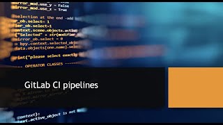 GitLab CI pipeline - 02