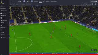 FM15 match highlight, Chelsea vs Leicester