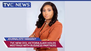Journalists’ Hangout: TVC New CEO, Victoria Ajayi Holds Meetings With Business Partners