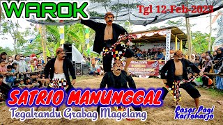 WAROK SATRIO MANUNGGAL TEGALRANDU GRABAG 12-2-2023 DI @PASARPAGIKARTOHARJO