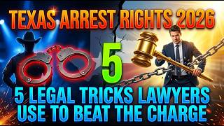 Texas Arrest Rights 2026 5 Legal Tricks Lawyers Use to Beat the Charge