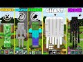 ZOMBIE CREEPER ENDERMAN SKELETON GHAST ATTACKED VILLAGE in Minecraft MONSTER SCHOOL master my craft