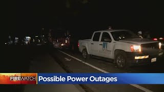 PG&E Turns Off Power In High-Risk Area