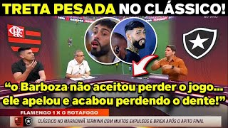 🔥BRIGA GENERALIZADA NO CLÁSSICO CARIOCA ENTRE FLAMENGO X BOTAFOGO!! IMPRENSA DEBATE O JOGO POLÊMICO😱