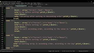 PHP-Array Sorting