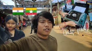 Things are cheap here in Indo🇮🇳 Myanmar🇲🇲 border market || I found my love❤️ at Moreh😛