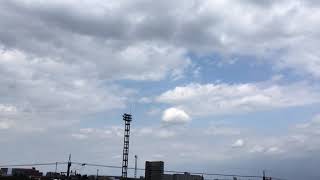 ウェザーリポート動画0301＠愛知県豊田市・13:46頃(気温15.1℃ 湿度46% 気圧996hPa 北西の風11.3m/s)　まじ2525