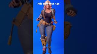 ADD 5 TO YOUR AGE #fortnite #shorts