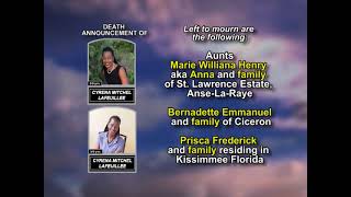Cyrena Mitchel Lafeuillee ~ Long Obituary