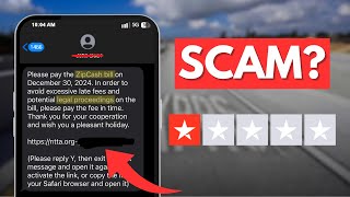ZipCash Lane Text Scam -  Fake NTTA.org Payment Text Messages SCAM!