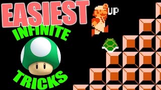 Easiest Infinite Lives Trick in Mario EVER!!