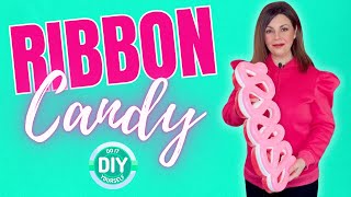 How To Make HUGE Fake Ribbon Candy | The Fake Bake Diaries