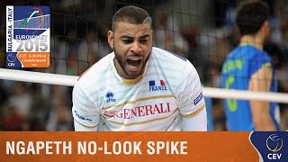 2015 Men's EuroVolley - Championship point by Earvin Ngapeth (FRA)