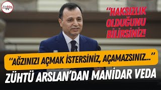 Zühtü Arslan’dan AYM’ye manidar veda! \