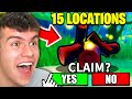 How To Find 15 WOOD LOGS LOCATIONS In Roblox Spongebob Simulator! Squidwards Retreat Quest!