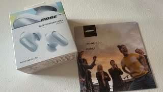 BOSE QUIETCOMFORT ULTRA EARBUDS Unboxing ｜ Bose大鲨3代蓝牙降噪耳机 开箱