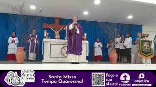 Missa do 1° Domingo da Quaresma - 18/02/2024