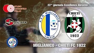 Eccellenza: Miglianico - Chieti FC 1922 0-3