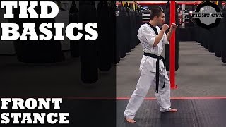 Taekwondo Basics: The Front Stance