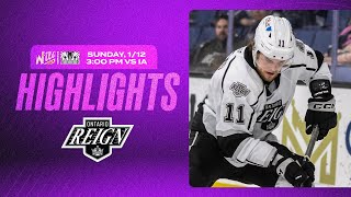 Jan. 12th Highlights: ONT 5, IA 2